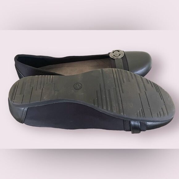 Bare Traps Memory Foam Navy Ballet Flats - Picture 7 of 8